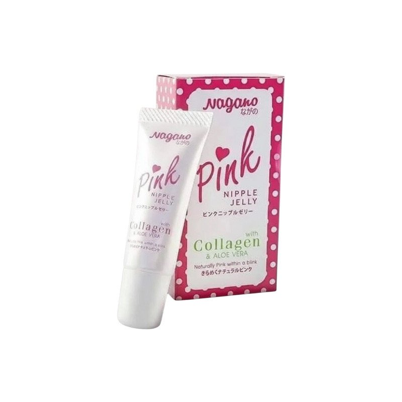 Nagano Pink Nipple Jelly With Collagen & Aloe Vera – 10ml