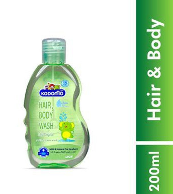 Kodomo Baby Hair and Body Wash Mild Orginal -200ml