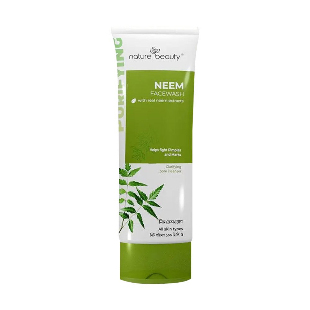 Nature Beauty Neem  Facewash-100ML