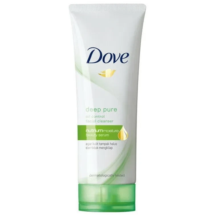 Dove Deep Pure Oil Control Face Wash Cleanser-100G