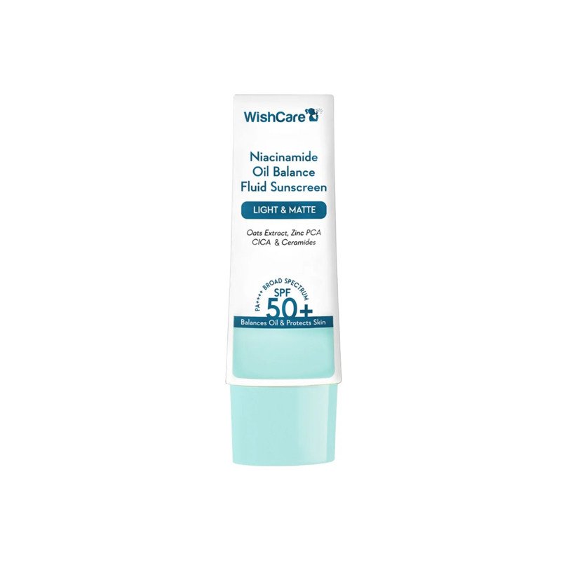 WishCare Niacinamide Oil Balance Fluid Sunscreen Spf 50+ Pa+++ 50g