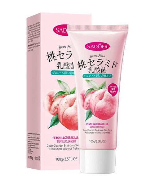 Sadoer Peach Lactobacillus Gentle Cleanser-100g