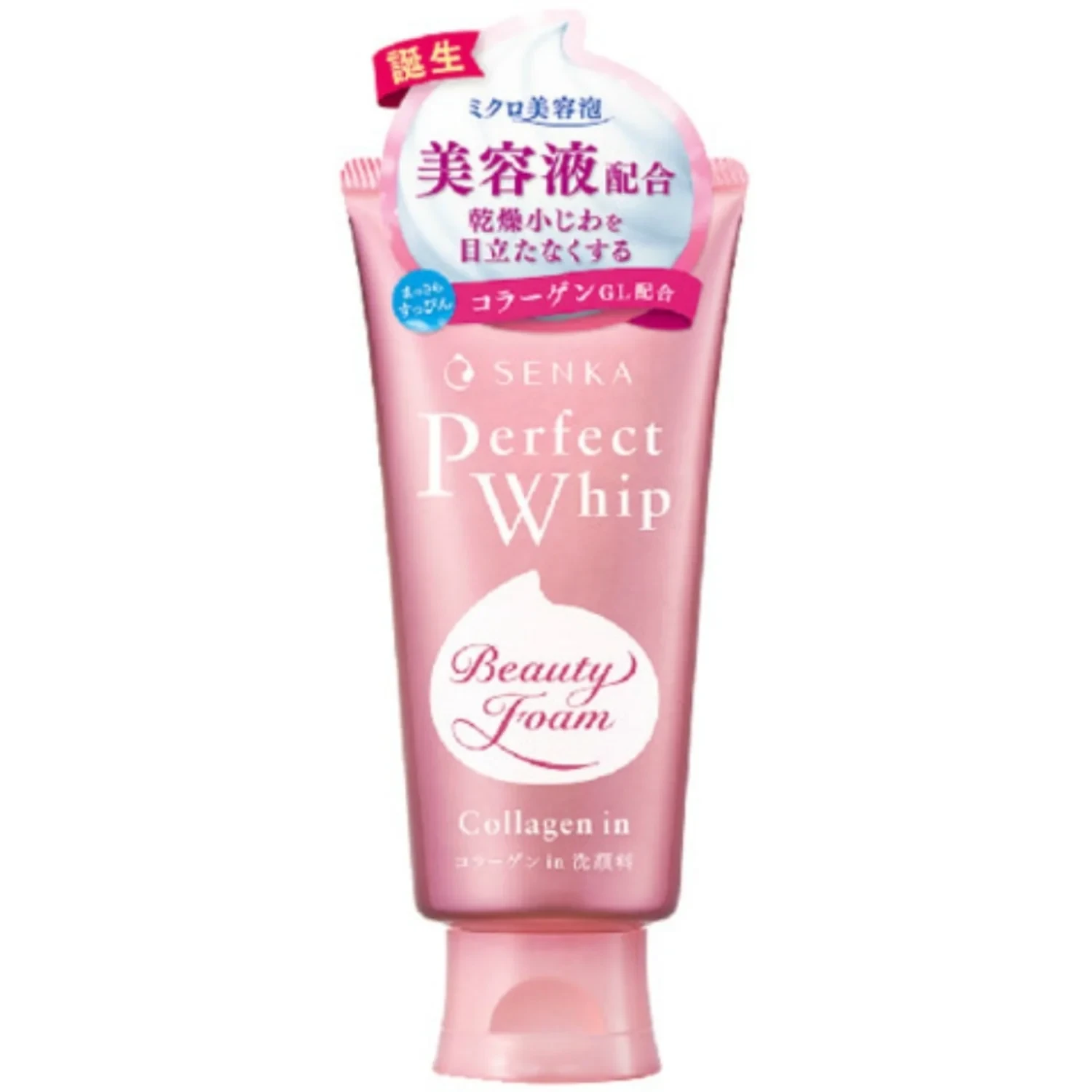 Shiseido Senka Perfect Whip Collagen Foam Cleanser