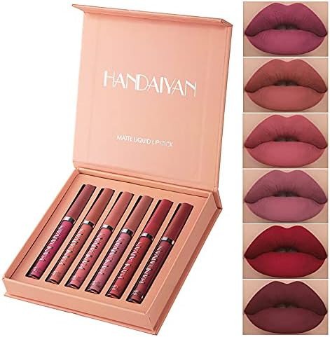 Handaiyan Matte Liquid Lipstick Set-6PC