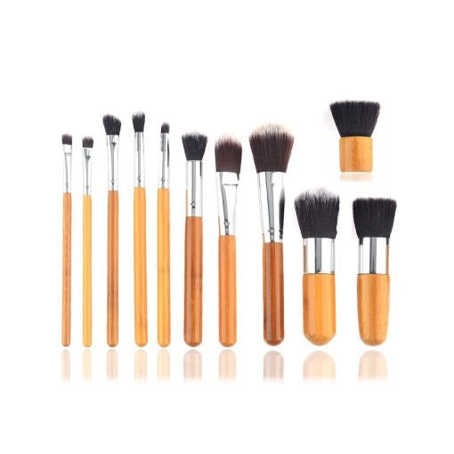 Bamboo Brush Set – 11 Pcs