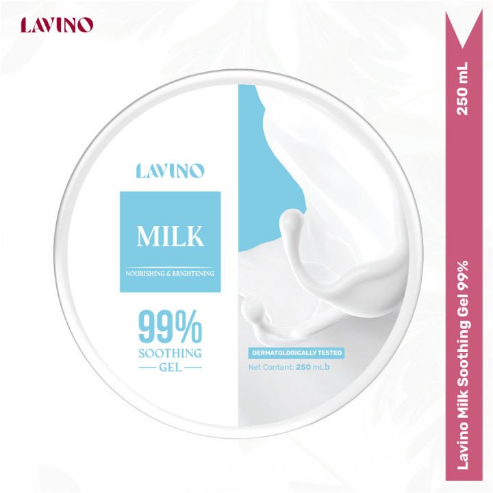 Lavino Milk Soothing Gel 99% – 250ml