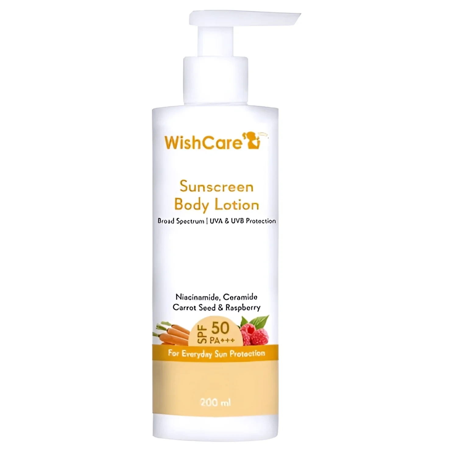 WishCare Sunscreen Body Lotion SPF 50 PA+++ (200ml)