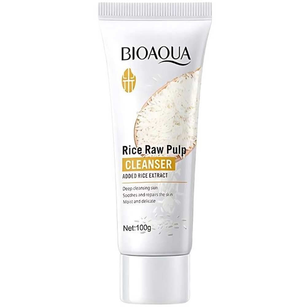 Bioaqua Rice Raw Puple Cleanser-100ml
