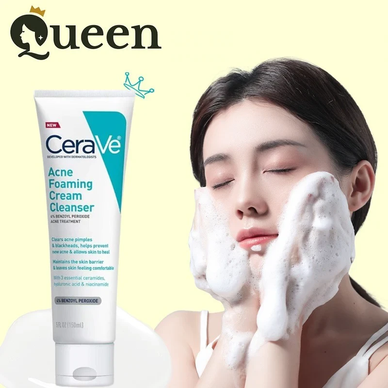 CeraVe Acne Foaming Cream Cleanser - 150ML