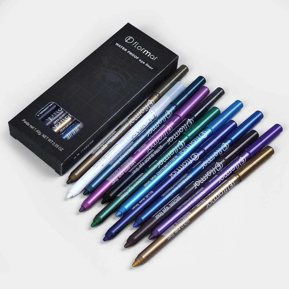 Flormar Colorful Eyeliner Pencil-12 Pcs