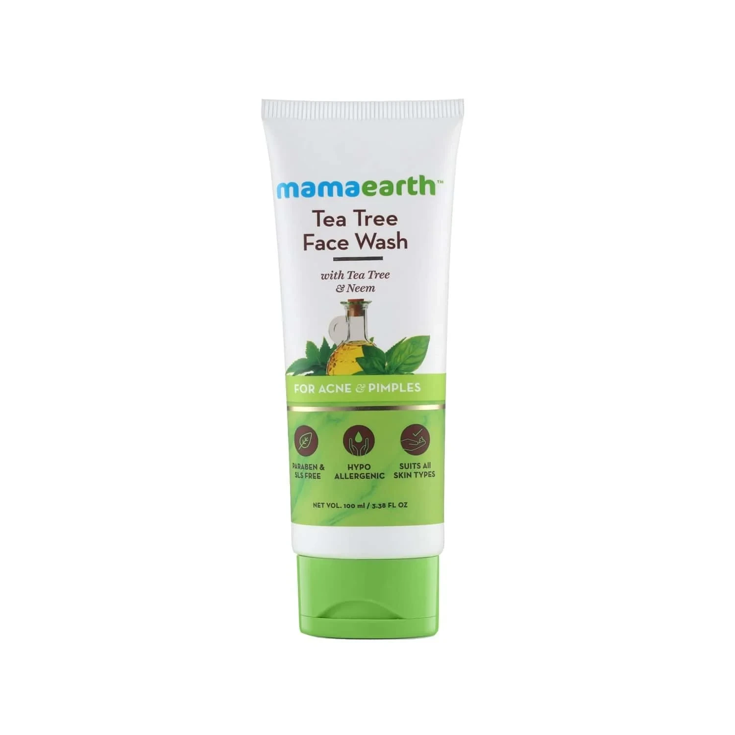 Mamaearth Tea Tree Natural Face Wash – 100ml