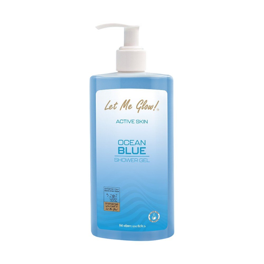 Let Me Glow Ocean Blue Shower Gel - 250 ML