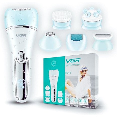 VGR V-733 6-in-1 Lady Grooming Kit – Full Body Care Solution
