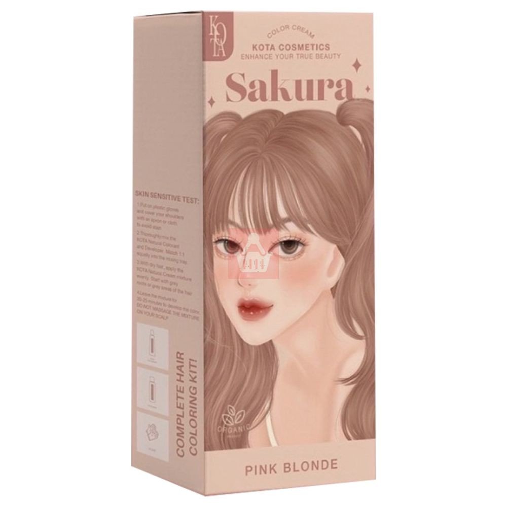 Kota Cosmetics Hair Color Cream Sakura Pink Blonde-100ML