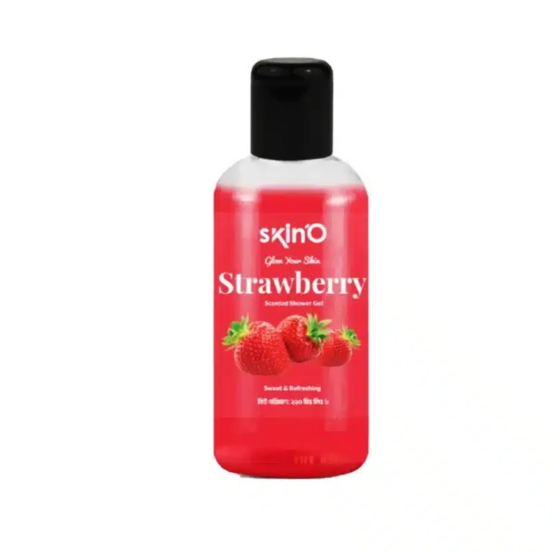 Skin'O Strawberry Scented Shower Gel-220ML