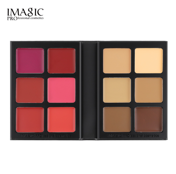 Imagic Multiuse Cream Foundation & Blush Palette -12 Color