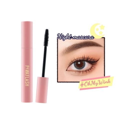 E08 – PINKFLASH Waterproof Night Mascara (7ml)