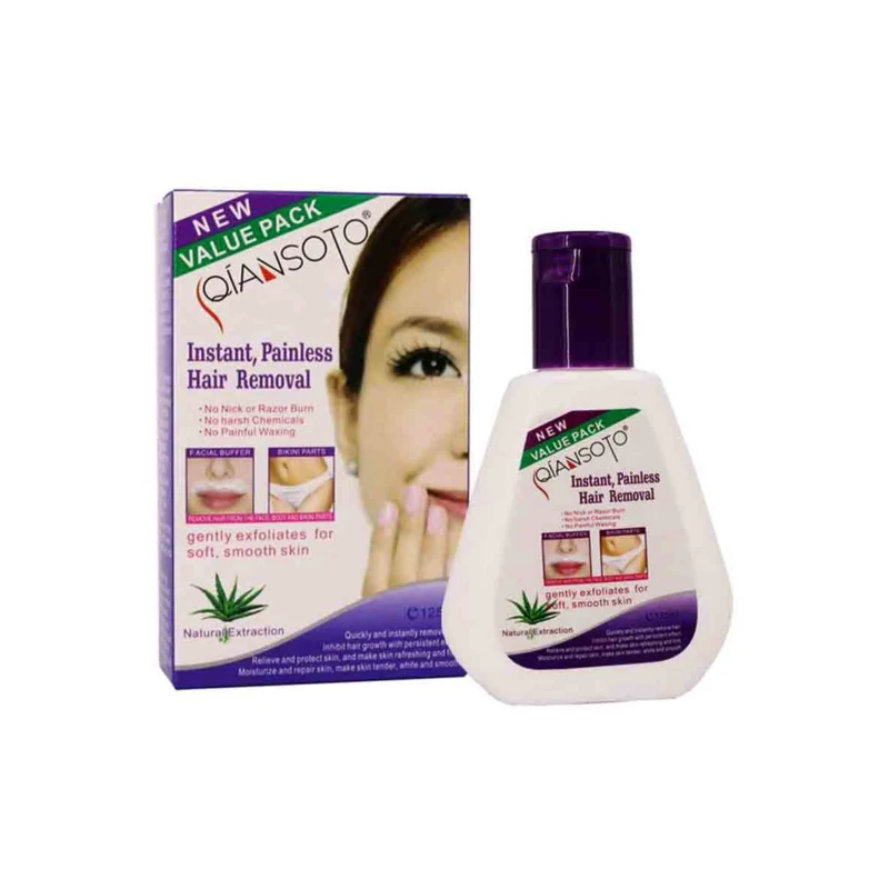 QIANSOTO  Instant Painless Hair Remover-125ML