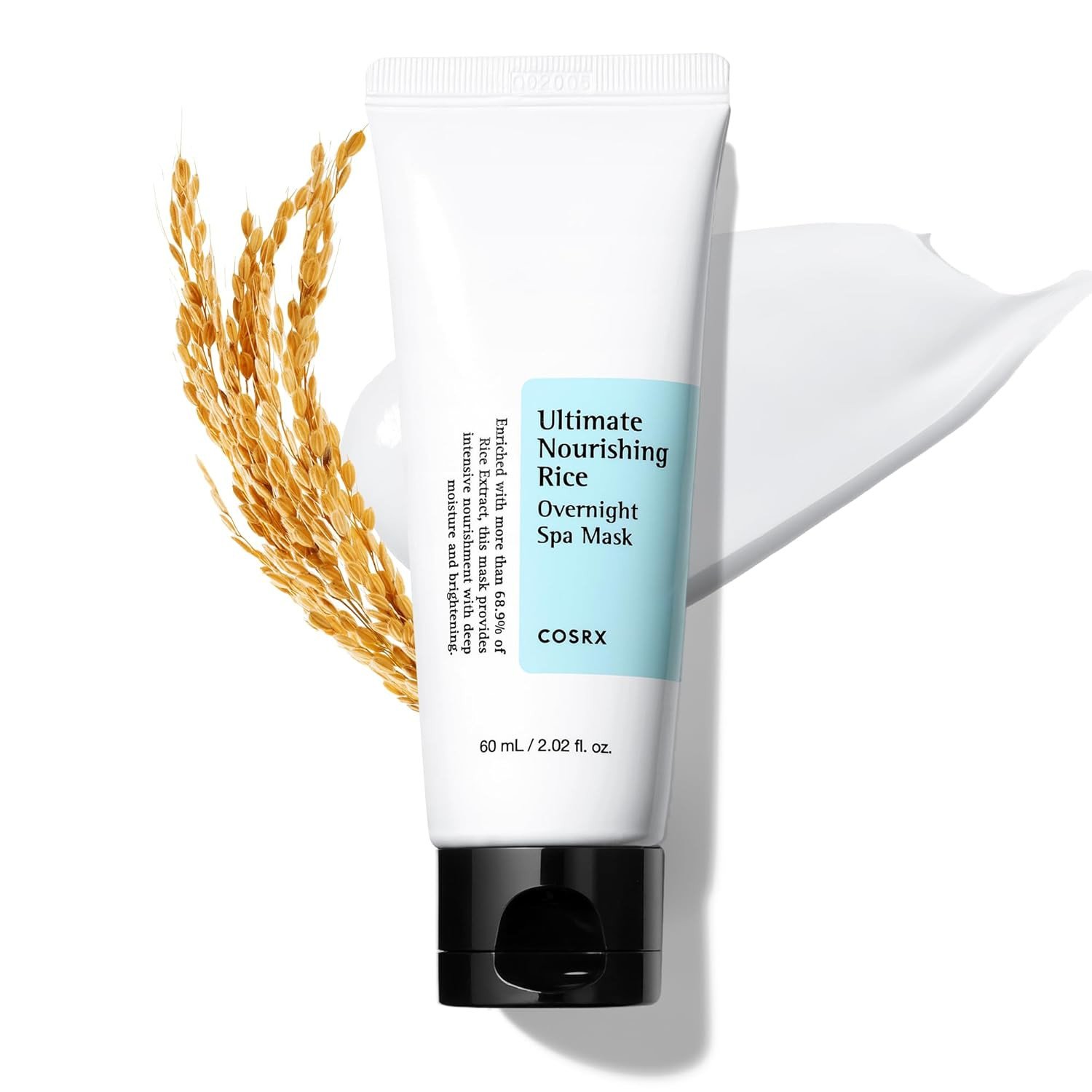 Cosrx Ultimate Nourishing Rice Overnight Spa Mask -60ml