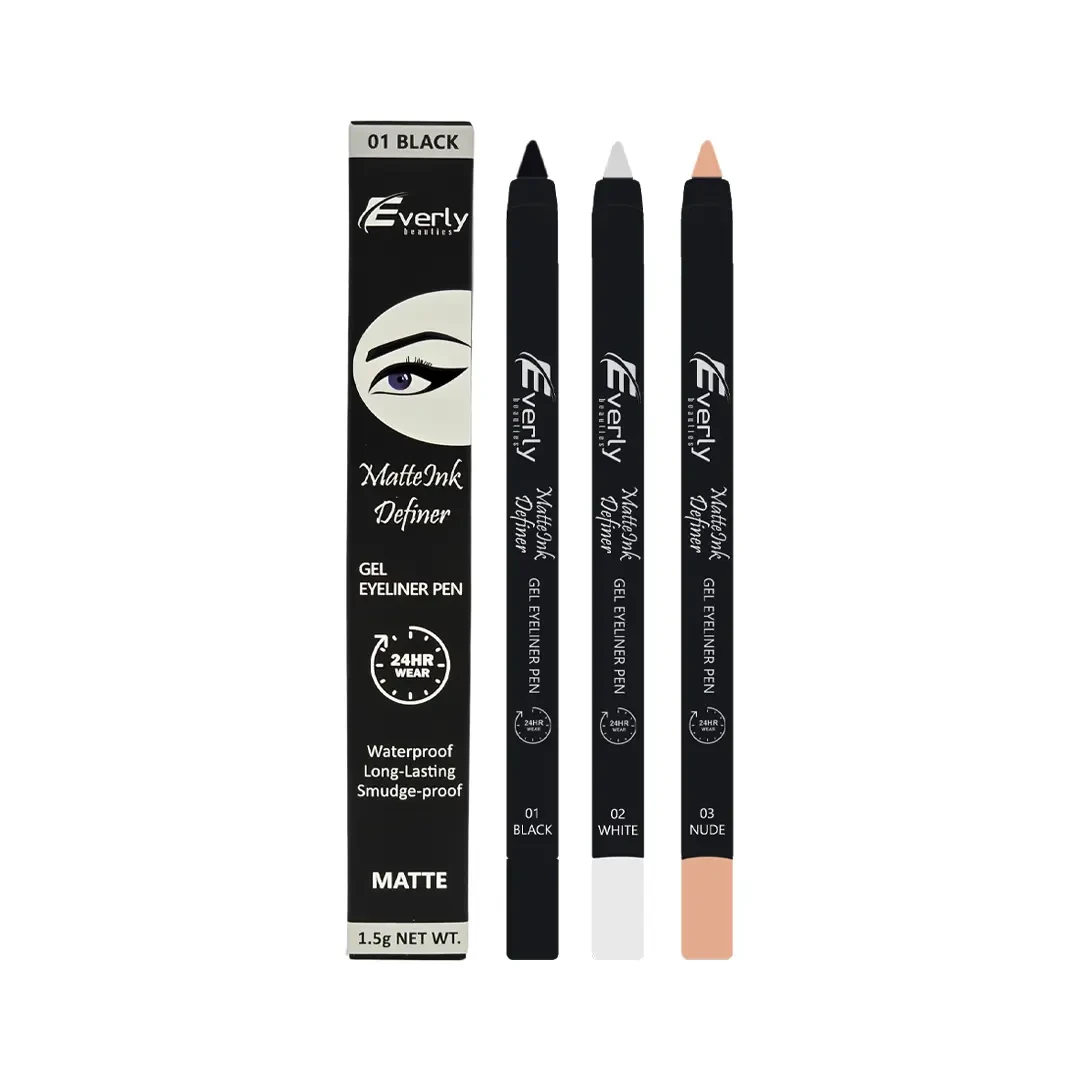Everly Beauties Matte Ink Definer Gel Eyeliner Pen