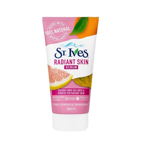 ST.Ives Radiant Skin Pink Lemon & Mandarin Scrub -150ML