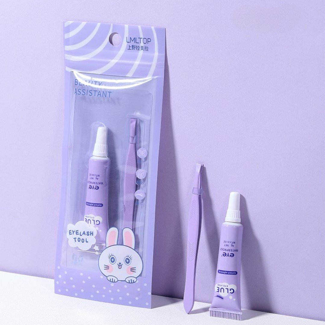 LMLTOP Eyelash Glue Waterproof + Tool