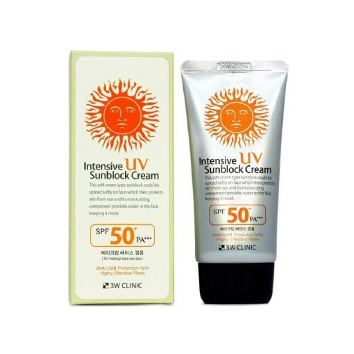 3W Intensive UV Sunblock Cream