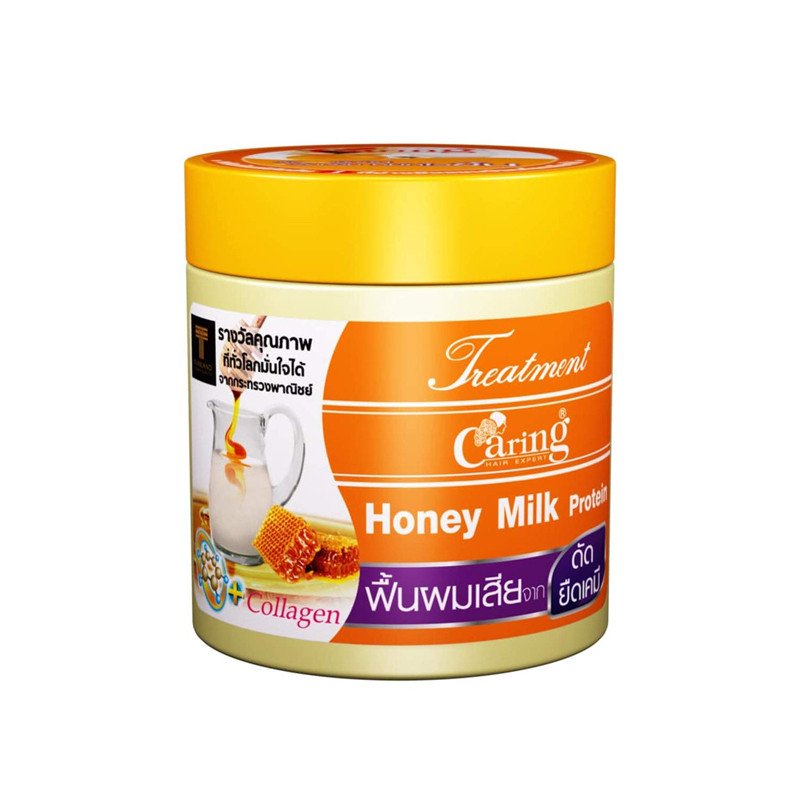 Caring Hair Treatment Mask Honey milk protein