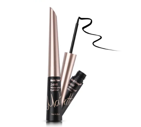 Music Flower 24Hr Matte Eyeliner Black