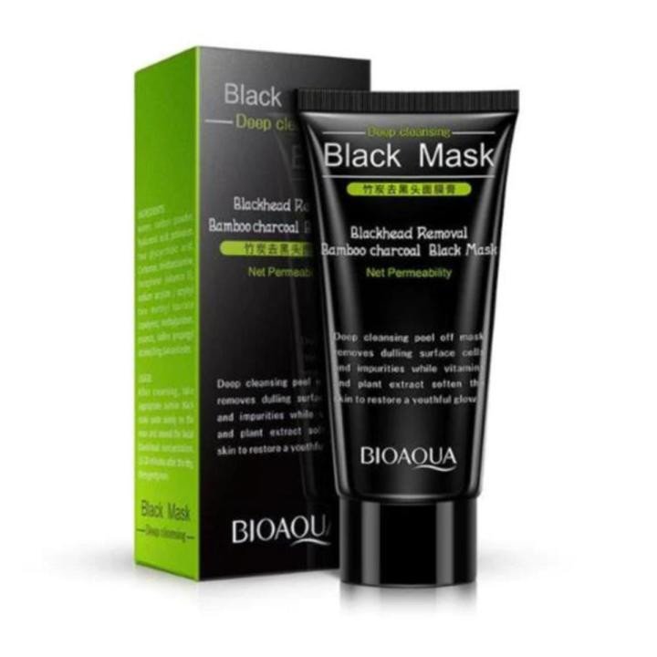 Bioaqua Activated Bamboo Charoal Blackhead Remover- 60g