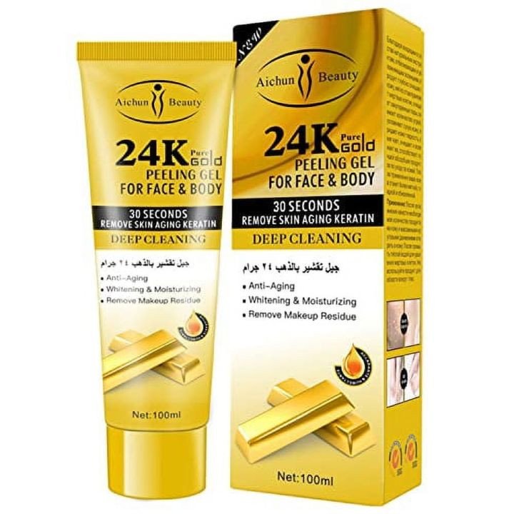 Aichun Beauty 24K Pure Gold Peeling Gel-100ML
