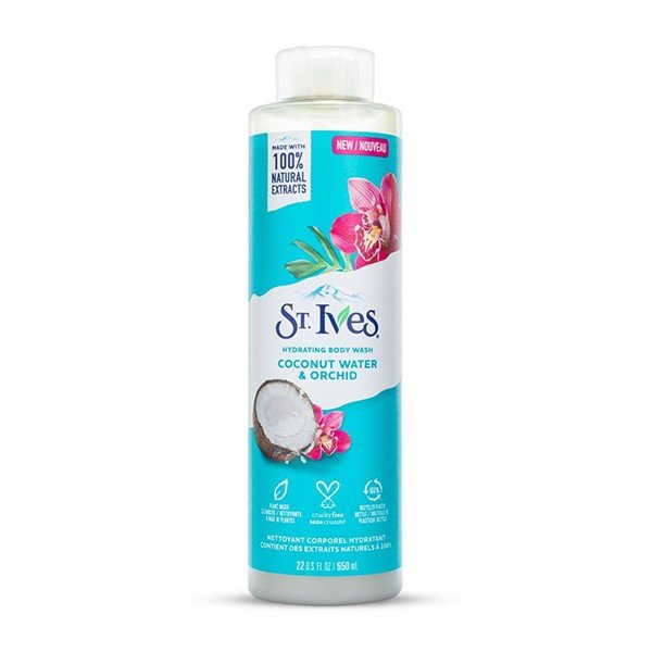 St.Ives Coconut Water & Orchid Hydrating Body Wash 650ml