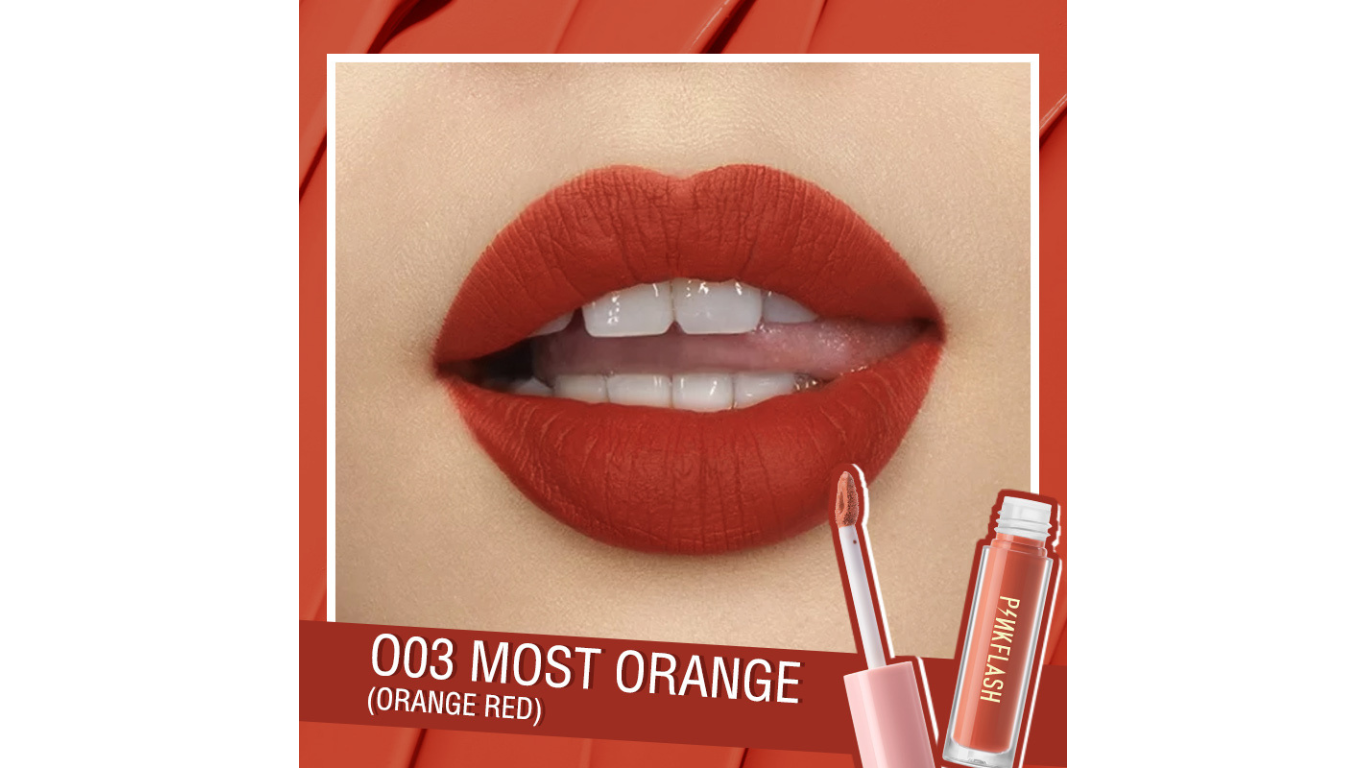 L01 – PINKFLASH Melting Matte Waterproof Lipstick