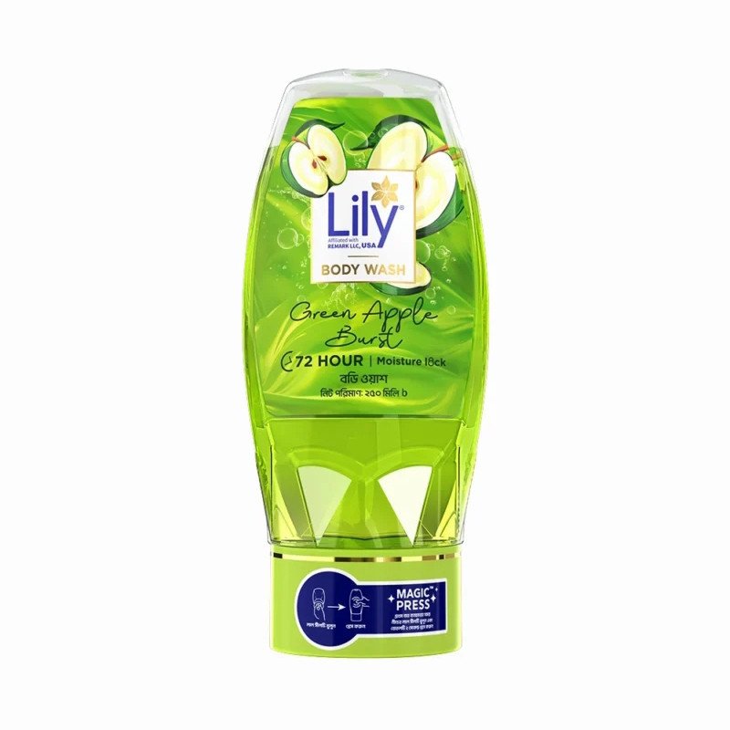 Lily Green Apple Burst Body Wash – 250ml