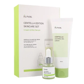 iUNIK Centella Edition Skin Care Set- Cream & Mini Serum