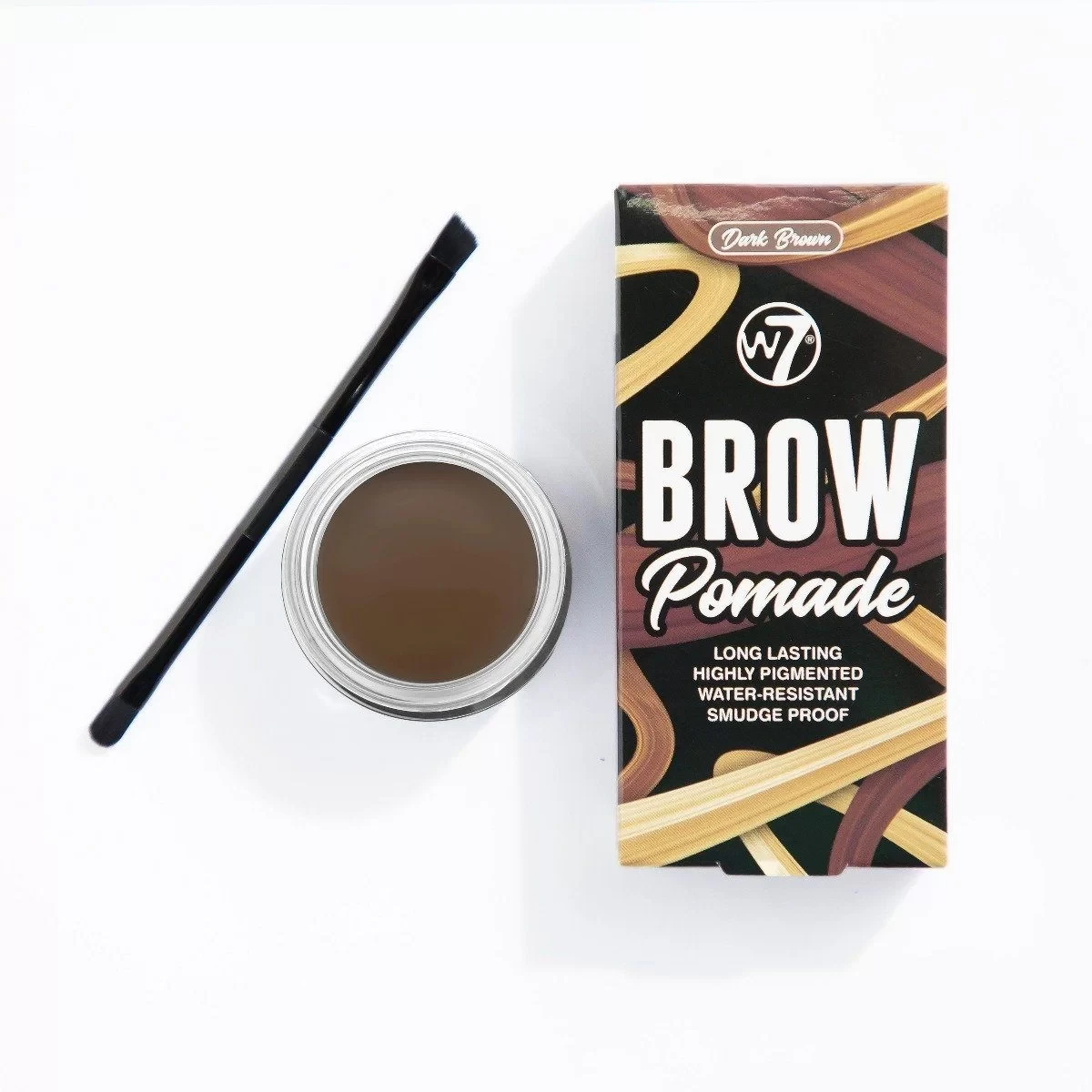 W7 Brow Pomade Medium Brown-4.25gm