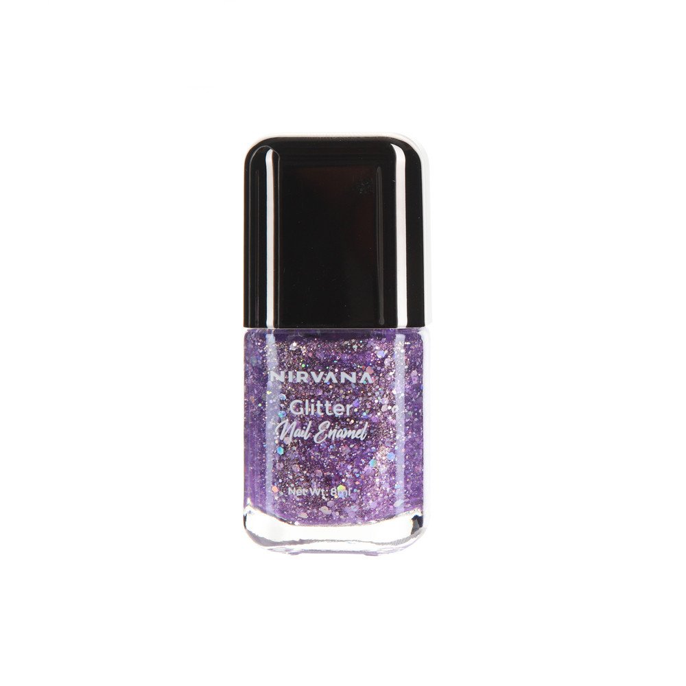 Nirvana Color Glitter Nail Enamel- Good Luck-20