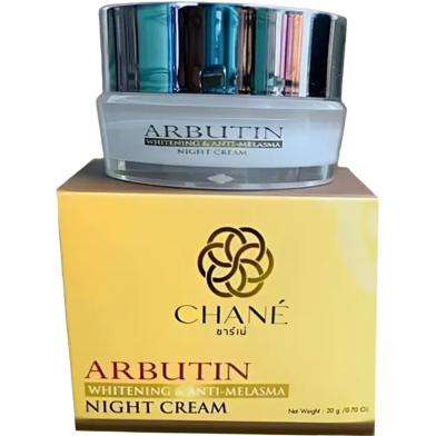 Chane Arbutin Whitening & Anti-Melasma Night Cream – 20g