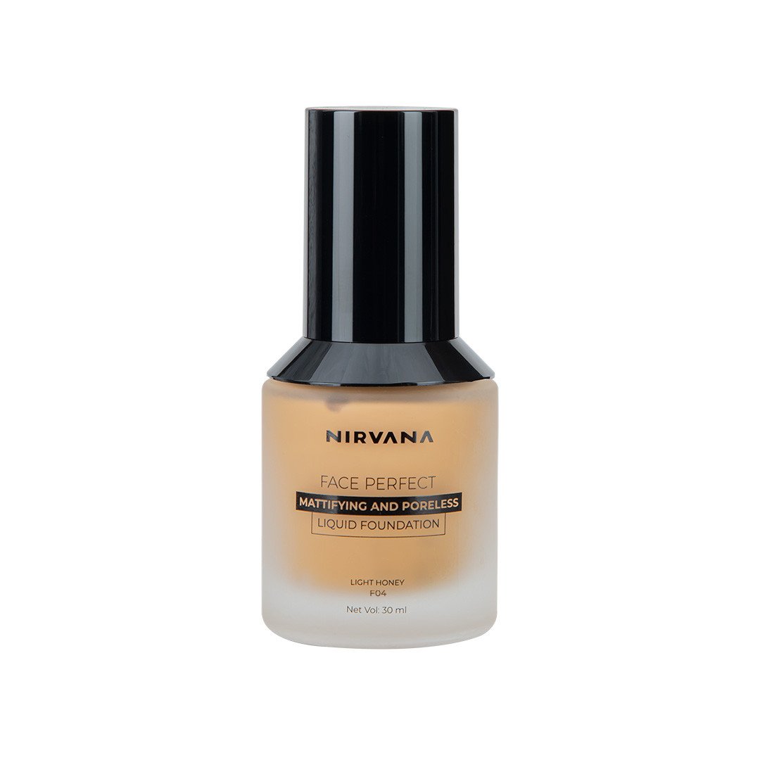 Nirvana Color Face Perfect Liquid Foundation - Light Honey F04