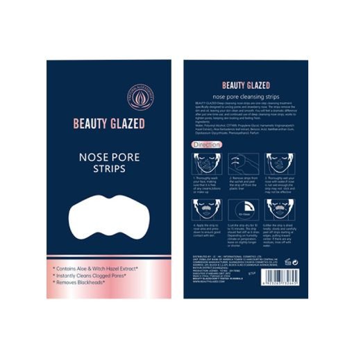 Beauty Glazed Nose Pore Strips – 5Pcs