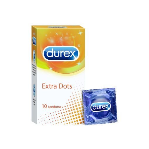 Durex Extra Dots Condoms-10Pcs