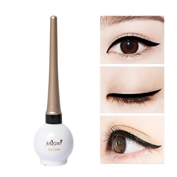 Just Gold Deep Black Matte Eyeliner