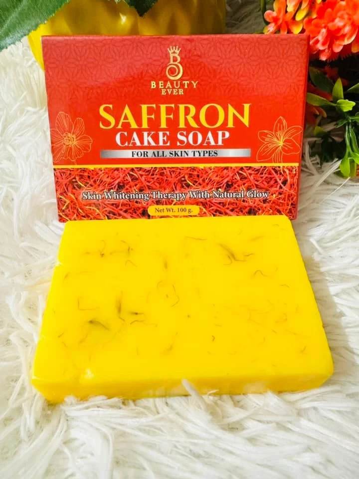 Saffron cake Soap 100gm