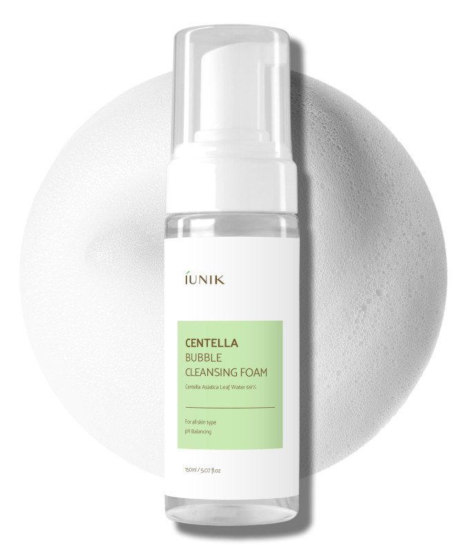 IUNIK Centella Bubble Cleansing Foam-150ML