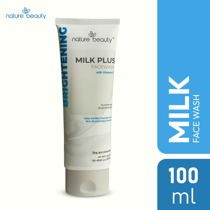 Nature Beauty Milk Plus Facewash-100ML